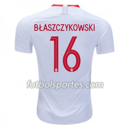 Camisetas Polonia Blaszczykowski 16 Primera Equipacion Mundial 2018